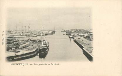 / CPA FRANCE 59 "Dunkerque, vue générale de la Rade"