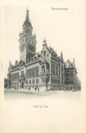 / CPA FRANCE 59 "Dunkerque, hôtel de ville"