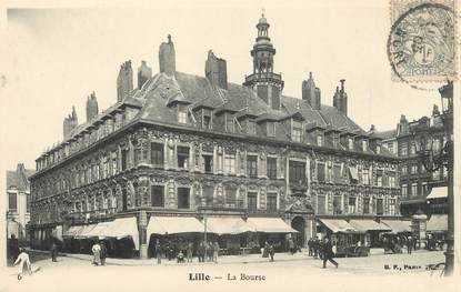 / CPA FRANCE 59 " Lille, la Bourse "
