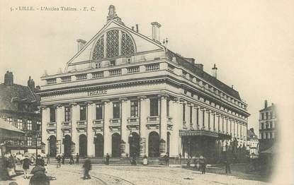 / CPA FRANCE 59 "Lille, l'ancien théâtre"