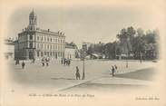 81 Tarn / CPA FRANCE 81 "Albi, l'hôtel des postes et la place du Vigan"