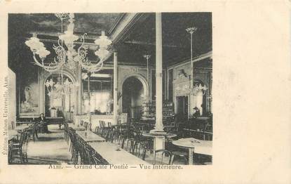 / CPA FRANCE 81 "Albi, grand Café Pontier, vue intérieure"