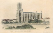 81 Tarn / CPA FRANCE 81 "Albi, la cathédrale Sainte Cécile, côté Sud"