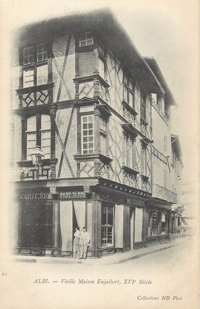 / CPA FRANCE 81 "Albi, vieille maison Enjalbert "