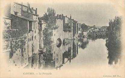 / CPA FRANCE 81 "Castres, la Portanelle"