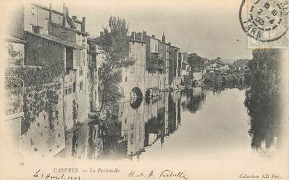 / CPA FRANCE 81 "Castres, la Portanelle "