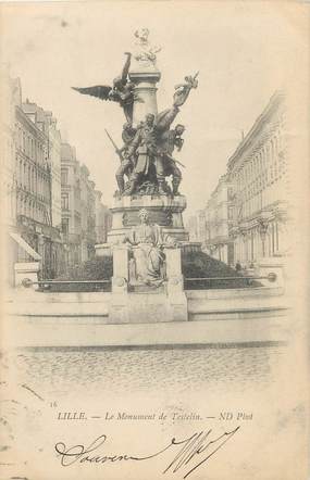 / CPA FRANCE 59 "Lille, le monument de testelin"