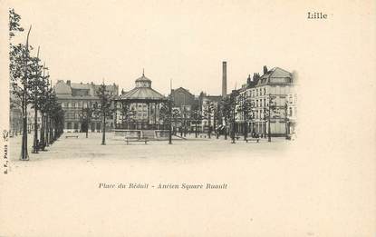 / CPA FRANCE 59 "Lille, place du Réduit, ancien Square Ruault"