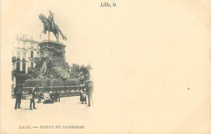 / CPA FRANCE 59 "Lille, Statue de Faidherbe "