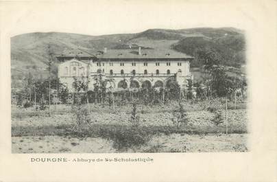 / CPA FRANCE 81 "Dourgne, abbaye de Sainte Scholastique"