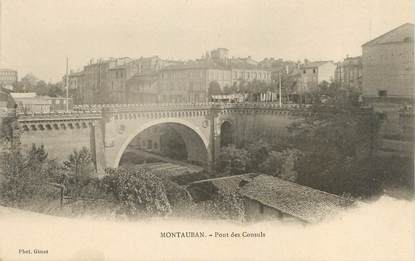 / CPA FRANCE 82 "Montauban, pont des Consuls"