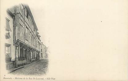 / CPA FRANCE 60 "Beauvais, maison de la rue Saint Laurent"