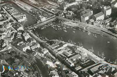 / CPSM FRANCE 72 "Pornic, le port, vue aérienne"