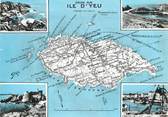 85 Vendee / CPSM FRANCE 89 "Ile d'Yeu"