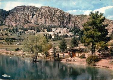 / CPSM FRANCE 06 "Saint Auban, vue générale, vue du lac"