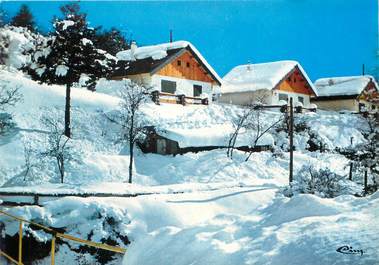 / CPSM FRANCE 06 "Saint Auban, les chalets"