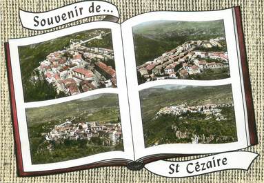 / CPSM FRANCE 06 "Souvenir de Saint Cézaire"