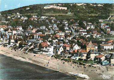 / CPSM FRANCE 14 "Blonville sur Mer, la plage, les villas"