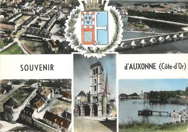 / CPSM FRANCE 21 " Souvenir d'Auxonne"