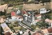 / CPSM FRANCE 63 "Loubeyrat, vue aérienne de l'église"