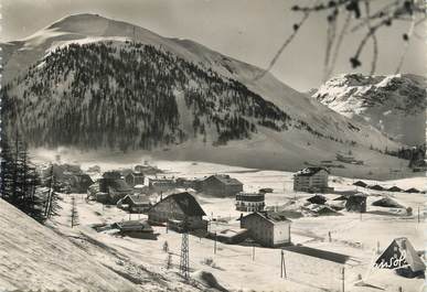 / CPSM FRANCE 73 "Val d'Isère, vue générale, et la tête de Solaise"