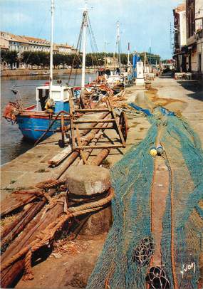 / CPSM FRANCE 34 "Agde, les bords de  l'Hérault"