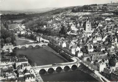 / CPSM FRANCE 24 "Terrasson, vue générale aérienne "