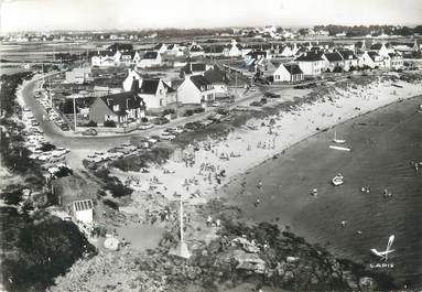 / CPSM FRANCE 56 "Carnac Saint Colomban, la plage et les villas"