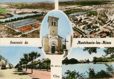 / CPSM FRANCE 71 "Montchanin les Mines, souvenir"