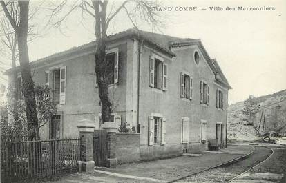 CPA FRANCE 30 "Grand'Combe, villa des Marronniers"