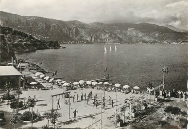 / CPSM FRANCE 06 "Saint Jean Cap Ferrat, la plage"