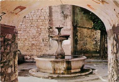 / CPSM FRANCE 06 "Saint Jeannet, vieille fontaine"