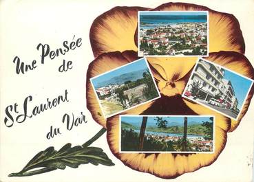 / CPSM FRANCE 06 "Souvenir de Saint Laurent du Var "