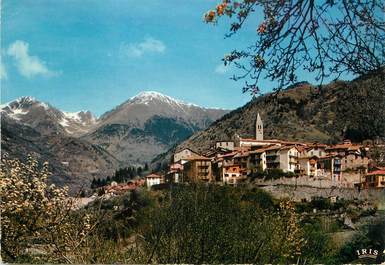 / CPSM FRANCE 06 "Saint Martin Vésubie, vue générale, au fond la Cime Archas"