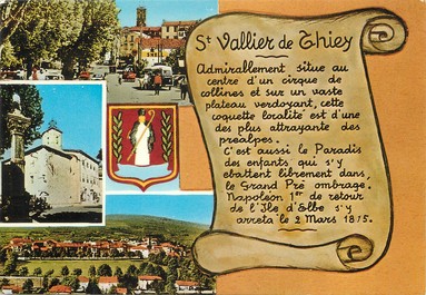 / CPSM FRANCE 06 "Saint Vallier de Thiey, station estivale"