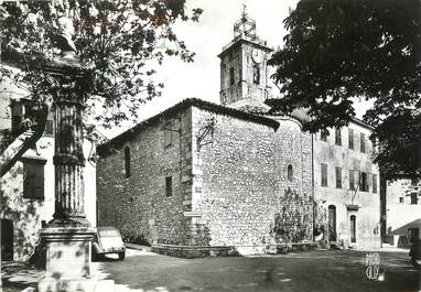 / CPSM FRANCE 06 "Saint Vallier de Thiey, place de l'Apie"