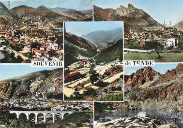 / CPSM FRANCE 06 "Tende, vues générales"