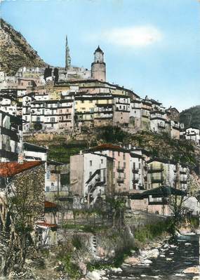 / CPSM FRANCE 06 "Tende, vue générale, station climatique"