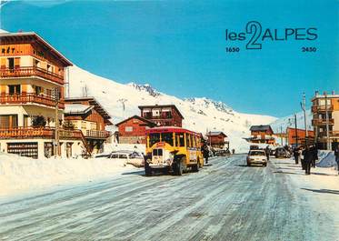 / CPSM FRANCE 38 "Les Deux Alpes, un transalp, le Cret et les Ecrins"