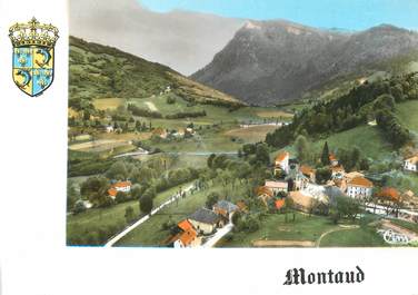 / CPSM FRANCE 38 "Montaud, vue générale aérienne"