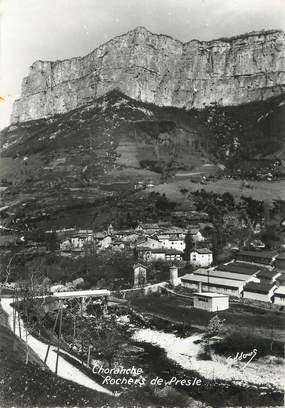 / CPSM FRANCE 38 "Choranche, rochers de Presle"