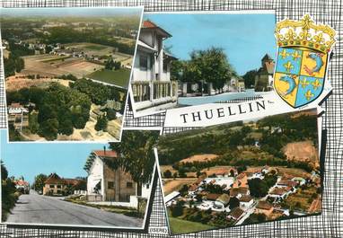 / CPSM FRANCE 38 "Thuellin"