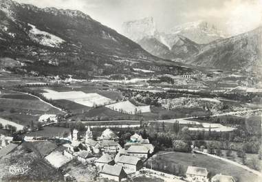 / CPSM FRANCE 38 "Le Percy, vue panoramique aérienne"