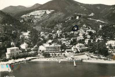 / CPSM FRANCE 06 "Théoule sur Mer, vue panoramique de la plage"