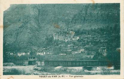 / CPA FRANCE 06 "Touët du Var, vue générale"