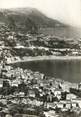 06 Alpe Maritime / CPSM FRANCE 06 "Villefranche sur Mer, plage de passable et rade de Saint Jean Cap Ferrat"