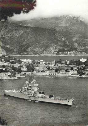 / CPSM FRANCE 06 "Villefranche sur Mer, le Jean Bart au mouillage"