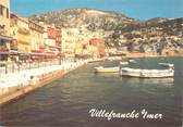 06 Alpe Maritime / CPSM FRANCE 06 "Villefranche sur Mer, les Marinières, quai Courbet 8 janvier 1985"