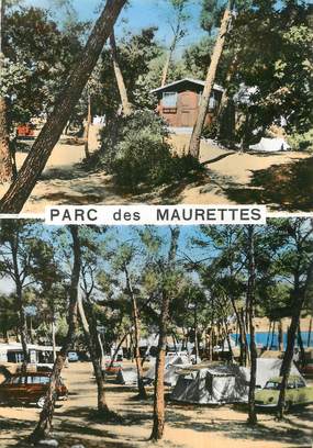 / CPSM FRANCE 06 "Villeneuve Loubet plage, parc des Maurettes" / CAMPING CARAVANING