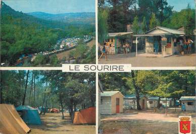 / CPSM FRANCE 06 "Villeneuve Loubet village" / CAMPING DU SOURIRE